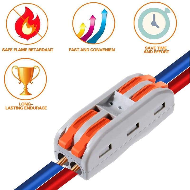Quick connect terminal electrical connector
