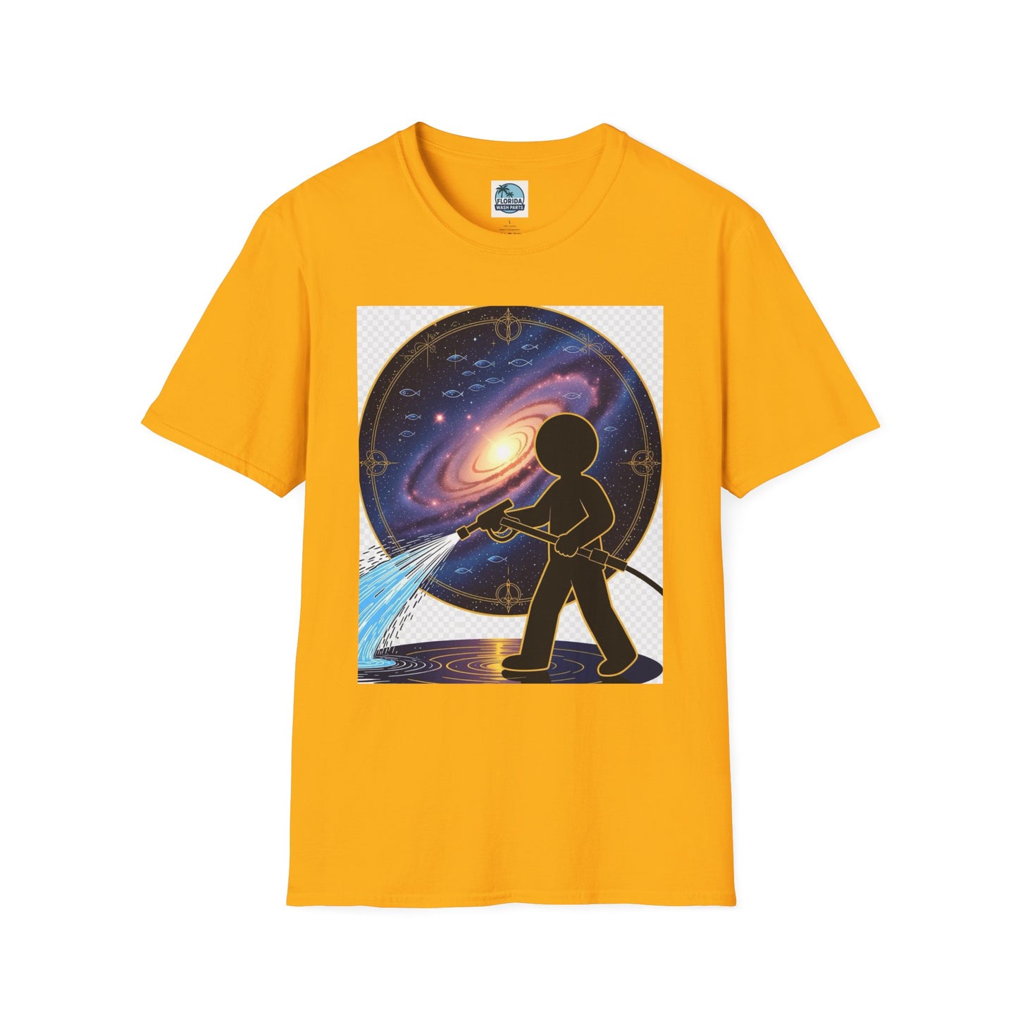Cosmic Dreamer T-Shirt - Unisex Softstyle Tee, Graphic Tee, Space Lover Gift, Geeky Fashion, Casual Everyday Wear