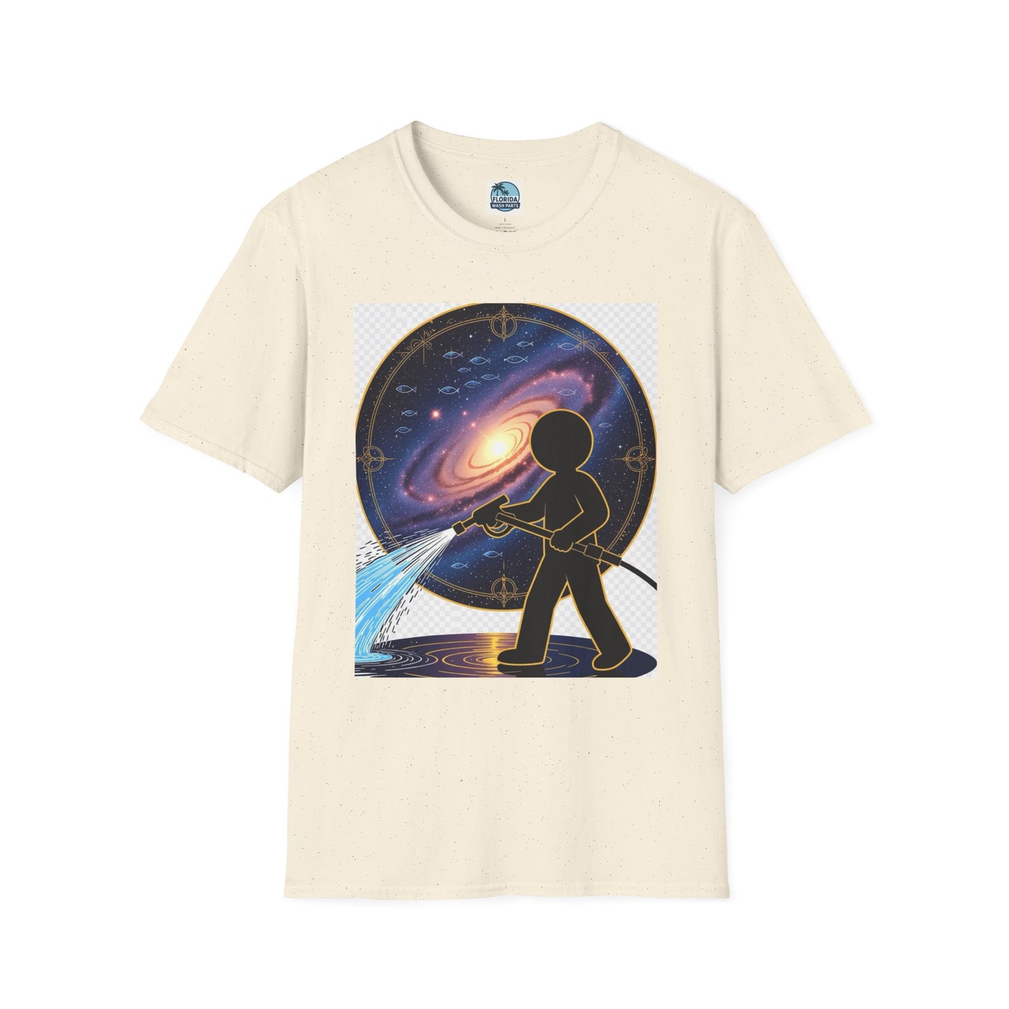 Cosmic Dreamer T-Shirt - Unisex Softstyle Tee, Graphic Tee, Space Lover Gift, Geeky Fashion, Casual Everyday Wear