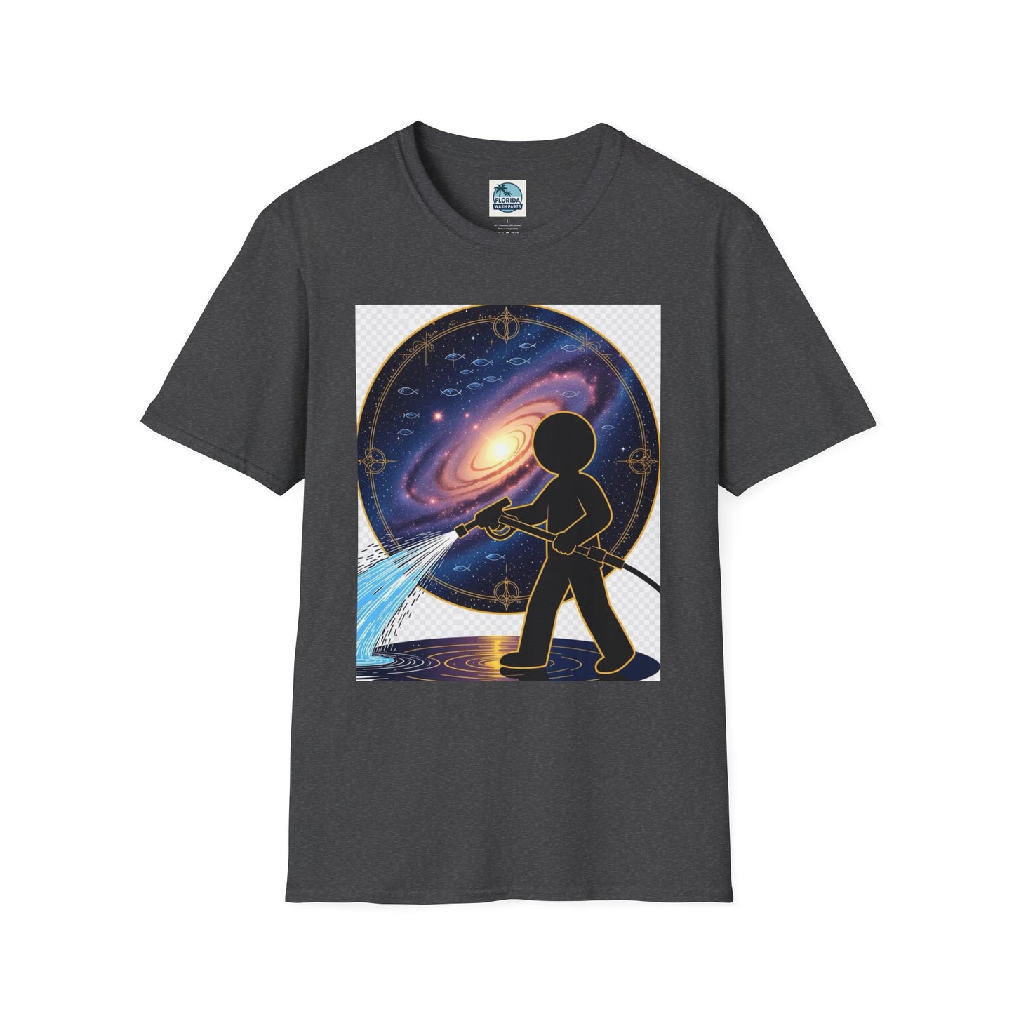 Cosmic Dreamer T-Shirt - Unisex Softstyle Tee, Graphic Tee, Space Lover Gift, Geeky Fashion, Casual Everyday Wear