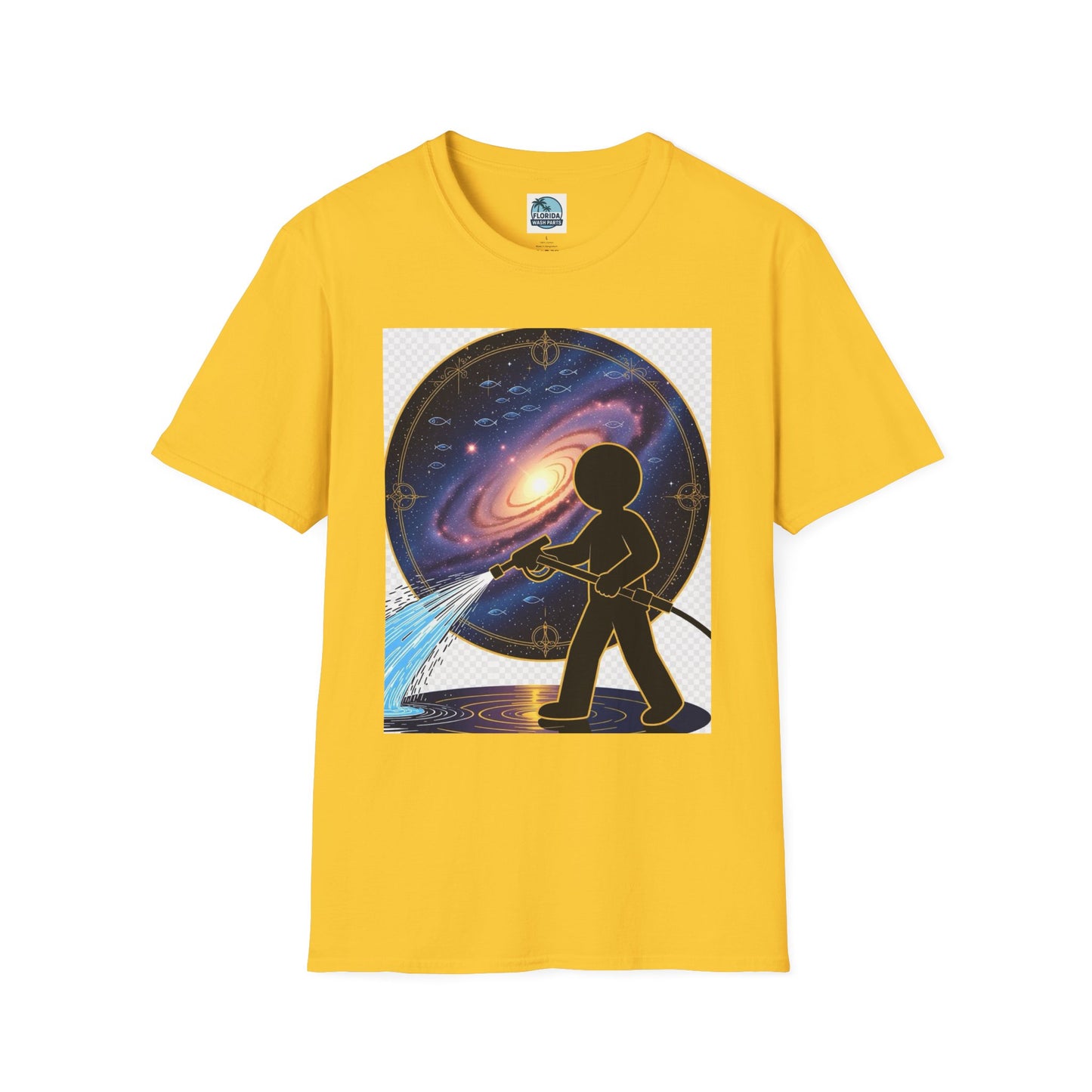 Cosmic Dreamer T-Shirt - Unisex Softstyle Tee, Graphic Tee, Space Lover Gift, Geeky Fashion, Casual Everyday Wear