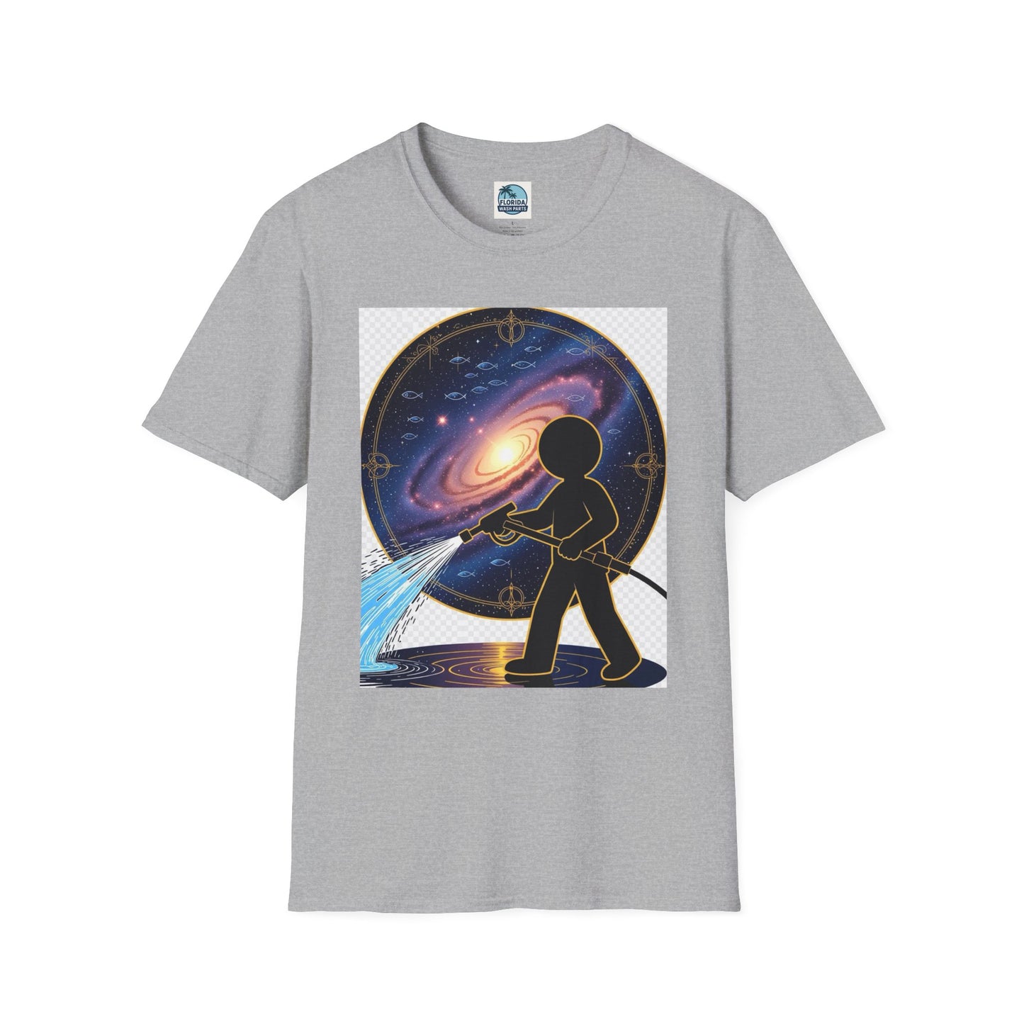 Cosmic Dreamer T-Shirt - Unisex Softstyle Tee, Graphic Tee, Space Lover Gift, Geeky Fashion, Casual Everyday Wear