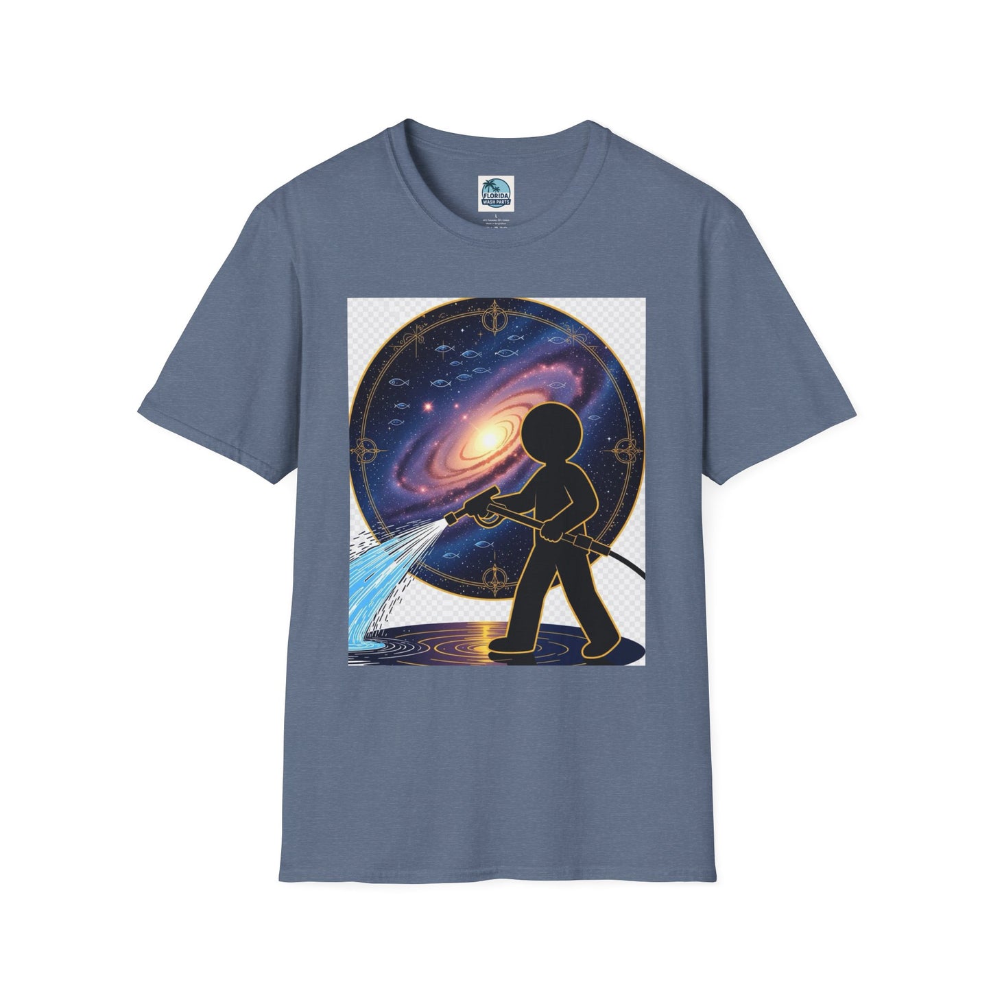 Cosmic Dreamer T-Shirt - Unisex Softstyle Tee, Graphic Tee, Space Lover Gift, Geeky Fashion, Casual Everyday Wear