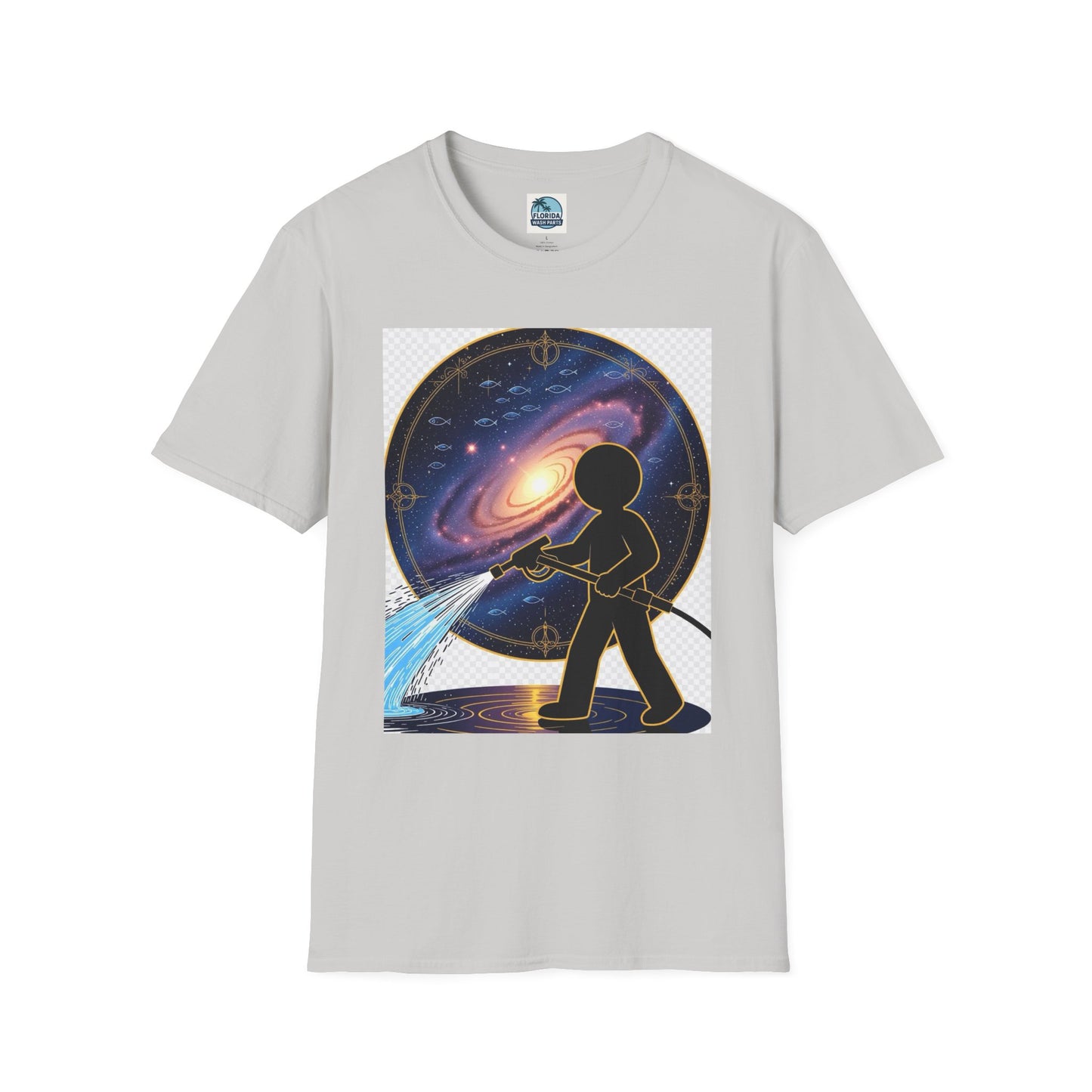 Cosmic Dreamer T-Shirt - Unisex Softstyle Tee, Graphic Tee, Space Lover Gift, Geeky Fashion, Casual Everyday Wear