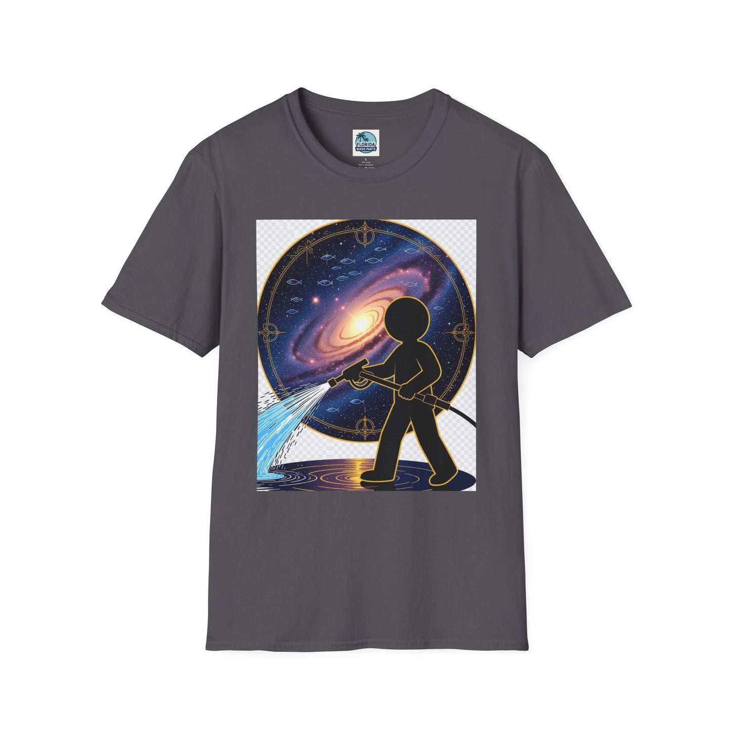 Cosmic Dreamer T-Shirt - Unisex Softstyle Tee, Graphic Tee, Space Lover Gift, Geeky Fashion, Casual Everyday Wear