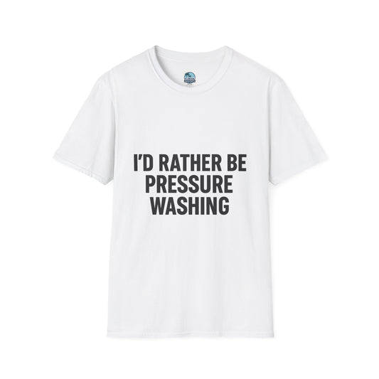 I'd Rather Be Pressure Washing T-Shirt, Funny Gift for DIY Lovers, Home Improvement Tee, Casual Everyday Apparel, Pressure [...]
